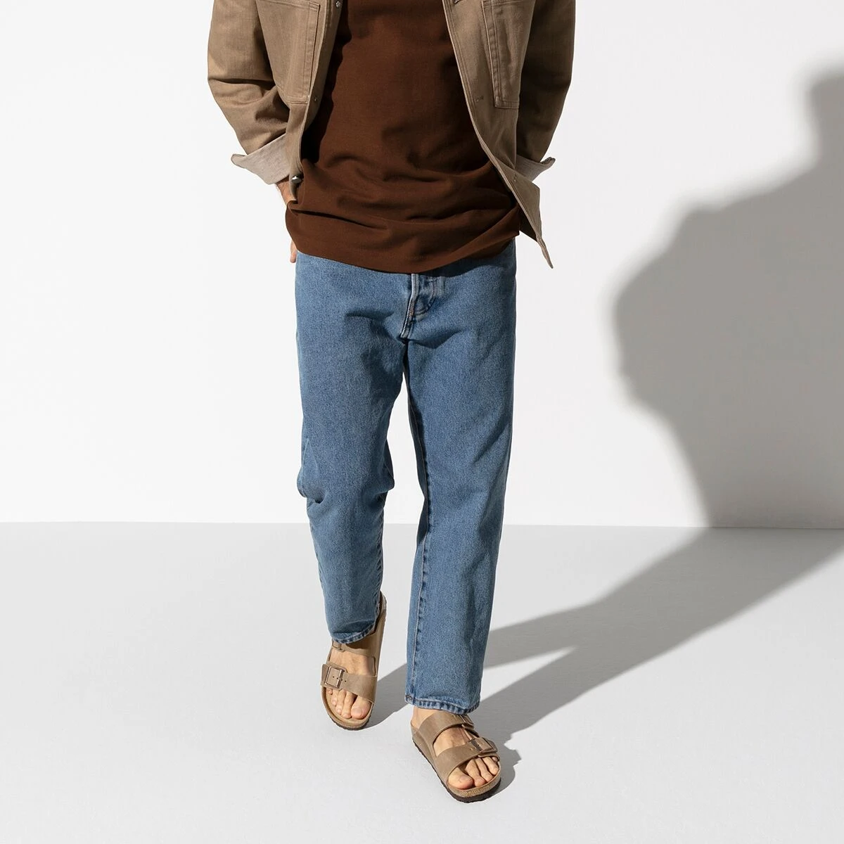 Birkenstock Arizona Soft Footbed Leather Sandal - Men's 7 Birkenstock Arizona Soft Footbed Leather Sandal - Men's - Image 5