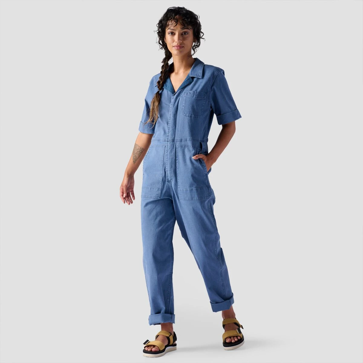 Stoic Short-Sleeve Venture Coverall - Women's 6 Stoic Short-Sleeve Venture Coverall - Women's - Image 4