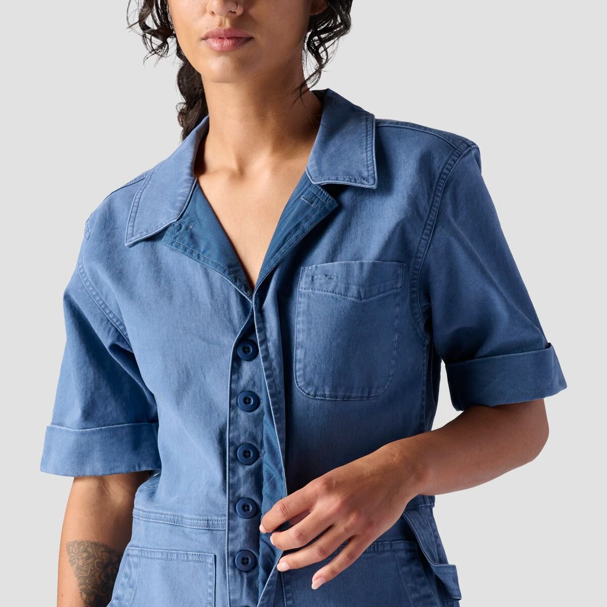 Stoic Short-Sleeve Venture Coverall - Women's 4 Stoic Short-Sleeve Venture Coverall - Women's - Image 2