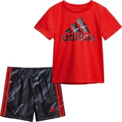 ADIDAS Tiger Camo Short Set - Toddlers'