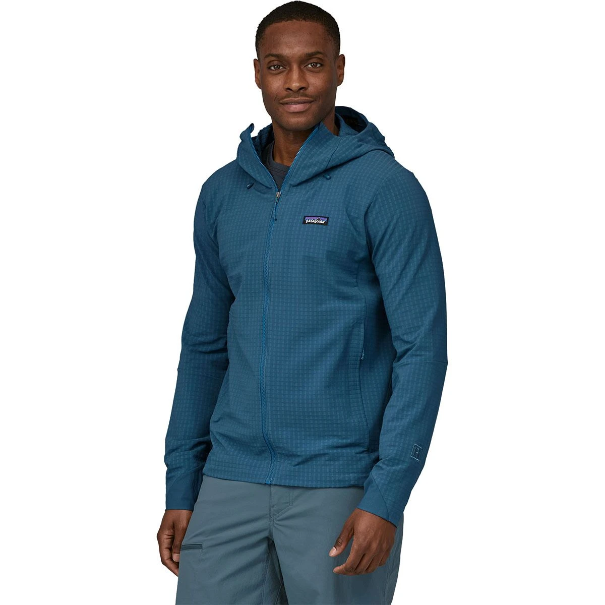 Patagonia R1 TechFace Hooded Fleece Jacket - Men's 4 Patagonia R1 TechFace Hooded Fleece Jacket - Men's - Image 2