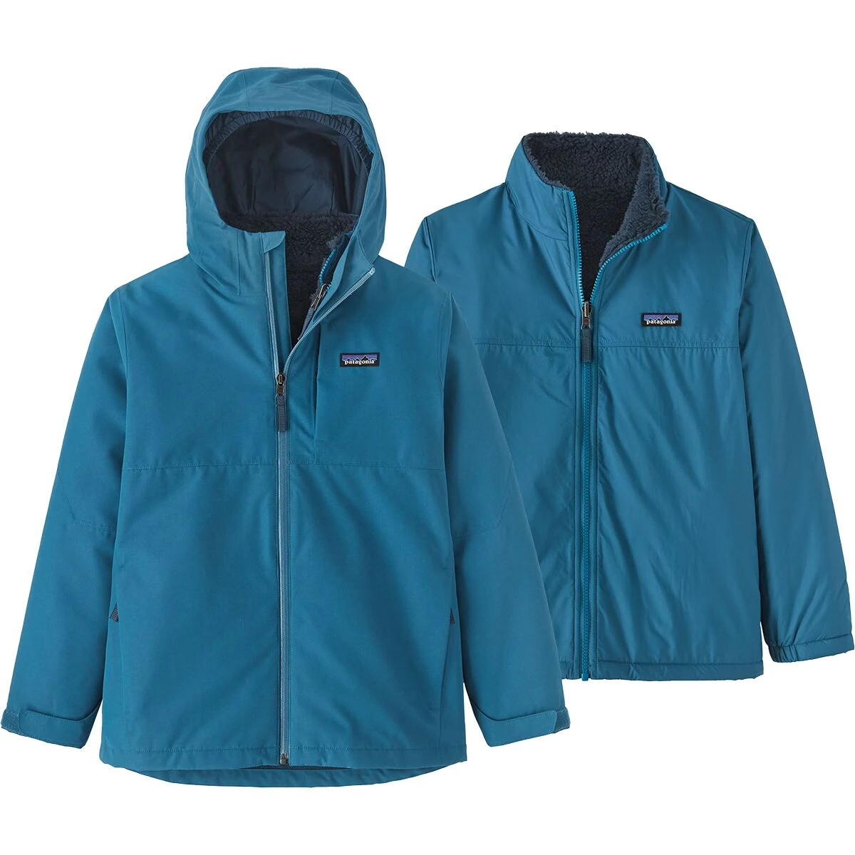 Patagonia Everyday 4-in-1 Jacket - Boys' 6 Patagonia Everyday 4-in-1 Jacket - Boys' - Image 4