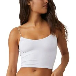 FREE PEOPLE Seamless Skinny Strap Tank Top - Women's