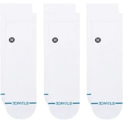 STANCE Icon Quarter Sock - 3-Pack 8 STANCE Icon Quarter Sock - 3-Pack -Chic Clothing Store WHI 10