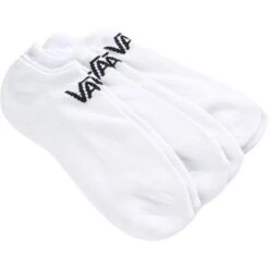 Vans Classic Kick Sock - 3-Pack 7 Vans Classic Kick Sock - 3-Pack -Chic Clothing Store WHI 8