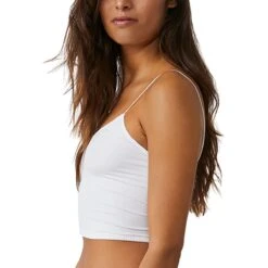 FREE PEOPLE Seamless Skinny Strap Tank Top - Women's -Chic Clothing Store WH D10 1