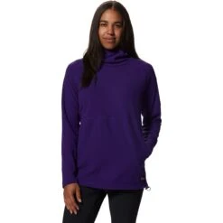 Mountain Hardwear Summit Grid Tunic Hoodie - Women's -Chic Clothing Store ZOD